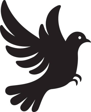 Bir kuşun vektör çizimi