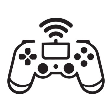 Video oyunu siteleri, canlı içerik tanıtımı ya da esportlar ve dijital eğlence ile ilgili her şey için mükemmel bir oyun denetleyici silueti.