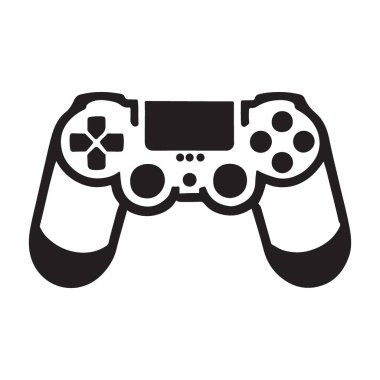 Bir oyun kontrolörünün vektör çizimi. Web siteleri, uygulamalar ve video oyunları, esportlar ve dijital eğlence ile ilgili pazarlama materyalleri için mükemmel. Tasarım projelerinize biraz oyun kültürü katmak için bu silueti kullanın.