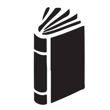 Ayakta duran bir siluet vektör grafiği. Okuyucular, kitap severler ya da kütüphaneler için en iyisi. Kitap tasarımı, web siteleri veya posterler için kullanılabilir. Edebiyatı, çalışmayı ve okuma ve bilgi aşkını simgeler..