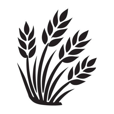 Ayrıntılı buğday paketleri tarımı ve bolluğu temsil ediyor. Yiyecek ve doğayla ilgili tasarımlar için mükemmel bir element..