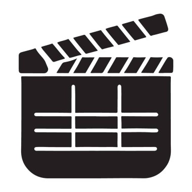 Ses ve video görüntülerini senkronize etmek için sıklıkla film ve film yapımında kullanılan siyah bir siluet çizimi.