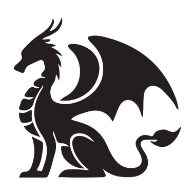 Detaylı ve yüksek kalite bir ejderha silueti. Fantezi temalı projeler için mükemmel. Bu yaratığı tasarım, sanat ya da zanaat girişimlerinde kullanın. Yaratıcı çabalarınız için şimdi indirin..