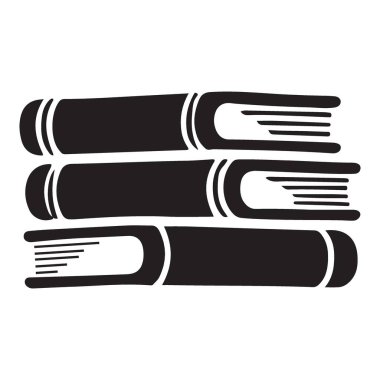 Okuma, öğrenme ya da bilgiyi temsil etmek için mükemmel bir kitap yığını. Eğitim projeleri ve kütüphane temaları için ideal.