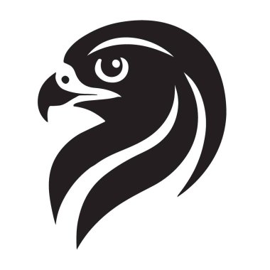 Çarpıcı bir kartal kafası çizimi. Çarpıcı maskot logoları yapmak için mükemmel. Bu tasarım güç, vizyon ve liderlik taşır..