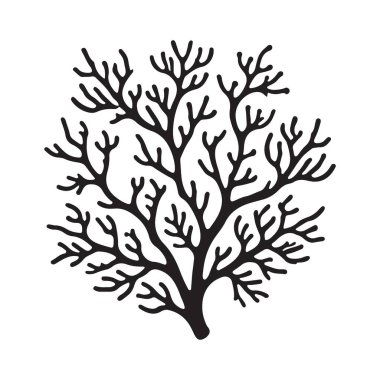 Bu bir ağacın soyut silüet vektör çizimi, grafik tasarım ve yaratıcı projeler için ideal. Tasarımcılar için yüksek kaliteli vektör dosyası.