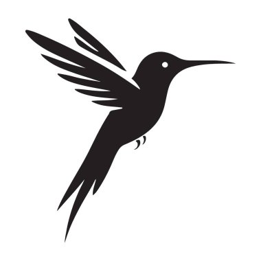 Doğayı Sevenler ve Tasarımcılar için Vektör Sinekkuşu Görünümü