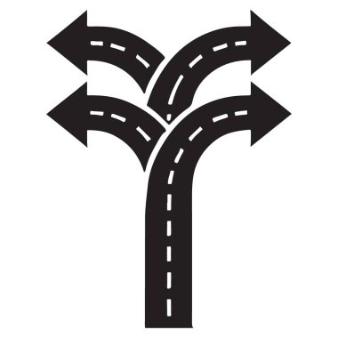 Çoklu Yönlendirme Vektörü Seçenekleri Olan Yol Çatalı