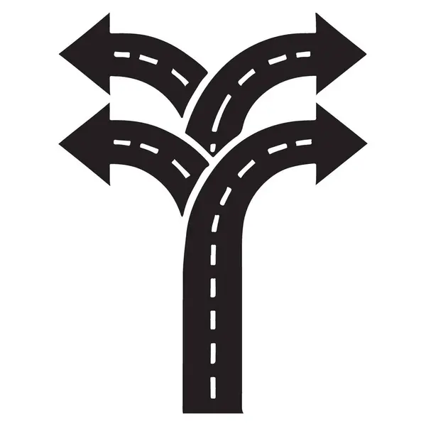 Çoklu Yönlendirme Vektörü Seçenekleri Olan Yol Çatalı