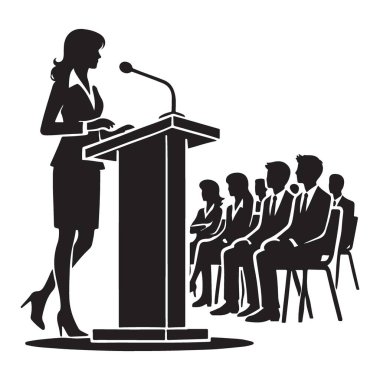 İzleyicilerle Podyum Sunumunda Kadın Sözcüsü Silueti Yetkilendirme