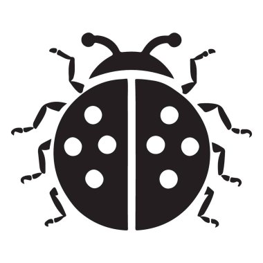 Uğur Böceği Çizimi Vektör Grafiği Bir Şans Sembolü