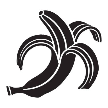 Açılmış Muz Vektörü Grafik Sanat Gıda İçeriği Tropikal Meyve