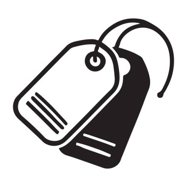 Perakende Tanıtımı için Fiyat Etiketleri Şablonu Vektörü