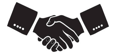 Anlaşmanın ortaklık ve iş başarısını temsil eden el sıkışma görüntüsü