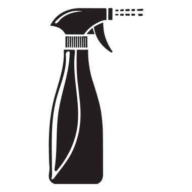 Temizlik Ürünleri ve Kişisel Bakım Uygulamaları İçin Sprey Şişe İllüstrasyonu