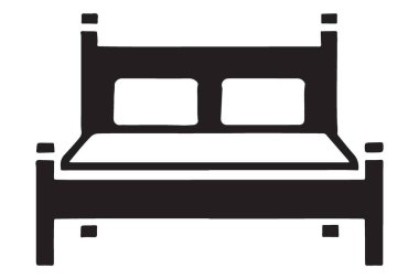 Yatak Odası İç Tasarım Projeleri için Zarif Siluet Yatak Resimleri