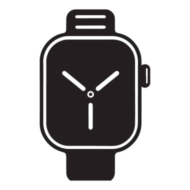 Üç El ve Tarzlı Modern Teknoloji Akıllı Siluet Vektörü