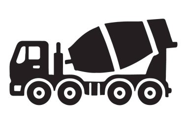 İnşaat Projeleri Teslimatı için Beton Karıştırıcı Kamyonu Görüntü