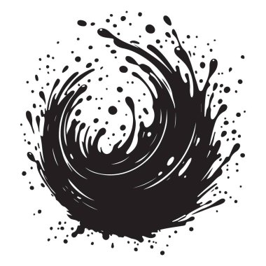 Modern Tasarımlar İçin Dinamik Girdap Su Sıçratma Görüntü