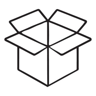 Paketleme ve Nakliye Gereksinimleri için Karton Kutu Resmini Aç