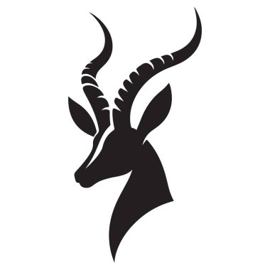 Vahşi Yaşamı Koruma için Zarif Antilop Baş Görüntü