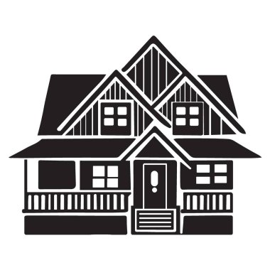 Charming Cottage House Illustration A Home Sweet Home Graphic Resource