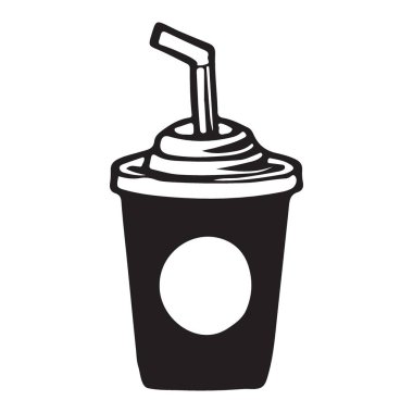 İçecek ve İçecekle İlgili Tasarımlar İçin Soda Kupası Resimleri