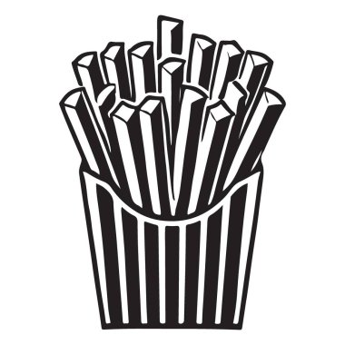 Fast Food Menüsü ve Reklamları İçin Çarpıcı Fransız Kızartma Resimleri