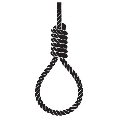 Grafiksel Projeler için Basit İlmek Darağacı Vektör ResmiComment