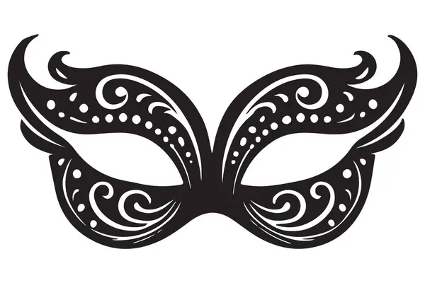 Kostüm Partisi Fikirleri için Zarif Venedik Maske Vektör Sanatı
