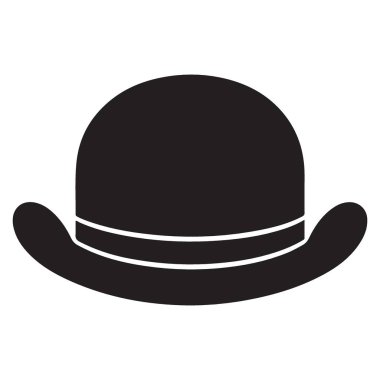 Klasik Bowler Hat Şapka Görüntü Şık Aksesuar Tasarımı