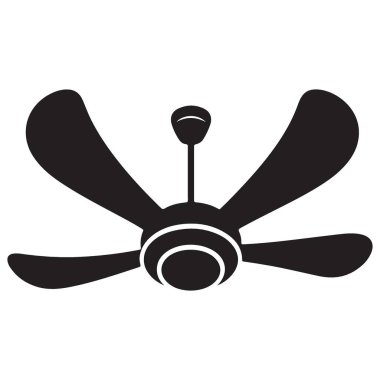 Zarif Beş Bıçaklı Tavan Hayran Silueti Tasarımı Ev Konforu