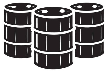 Depolanmış Variller İçecekler için Üç Depo Taşıyıcı Sıvı