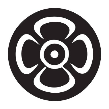 Tasarımcılar için klasik film makarası çizim vektörü grafiği