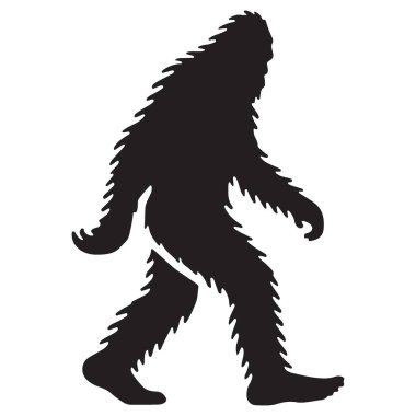 Koca Ayak Silueti Çizimi Vahşi Doğanın Gizemini Keşfet