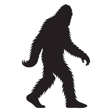 Gizemli Koca Ayak Silueti Çizimi Bulunması zor Kocaayak Efsaneleri