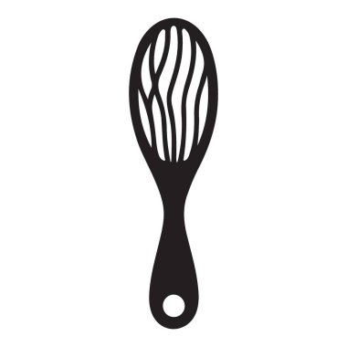 Saç Biçimi Tarama Tarama Tarama Aracı Silüet Görüntü Sapı Deliği