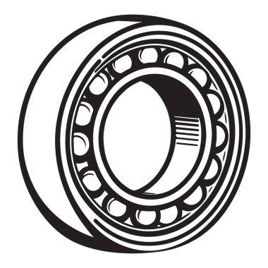 Makine Tasarımları İçin Ayrıntılı Rolling Bearing Resimleri Hassas Top Taşıma