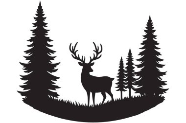 Ormandaki Geyik Görüntü Doğanın Güzelliğini Yakalıyor