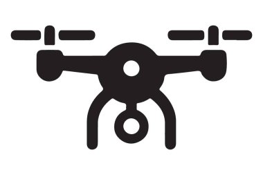 Hava Fotoğrafçılığı ve Teknoloji Tasarımları için Drone Siluet Çizimi