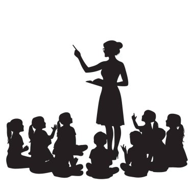 Sınıfın Silueti Öğretmen Rehberi Öğrencilere Eğitim ve Öğrenim