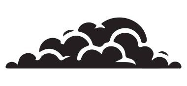 Yaratıcı ve Atmosferik Tasarımlar İçin Kara Bulut Görünümü