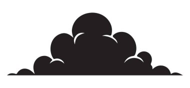 Basit Bulut Görüntü Vektörü A Serene Sky Element Tasarımı