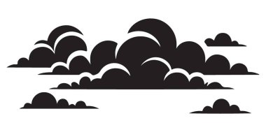 Gökyüzündeki dramatik Kümülüs Bulutları Siluet ResimleriName