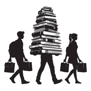 Siluet Çizimi Eğitimi Gösterme ve Öğrenciler İçin Bilgi Yükü