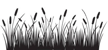 Doğal Bataklık Manzaraları ve Yaban Hayatı için Çatal Kuyruklu Çizimler Tasarımı