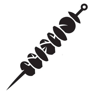 Mutfak Projeleri İçin Lezzetli Şiş Yemek Çizimi