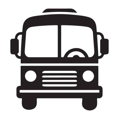 Şehir Taşımacılığı için Klasik Şehir Otobüsü Görüntü Vektörü