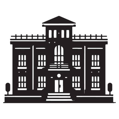 Klasik Hükümet Binası Otoritenin Silüeti