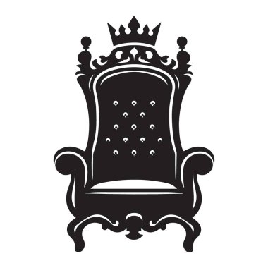 Regal Tasarım Projeleri için Görkemli Taht Resimleri Süsleme